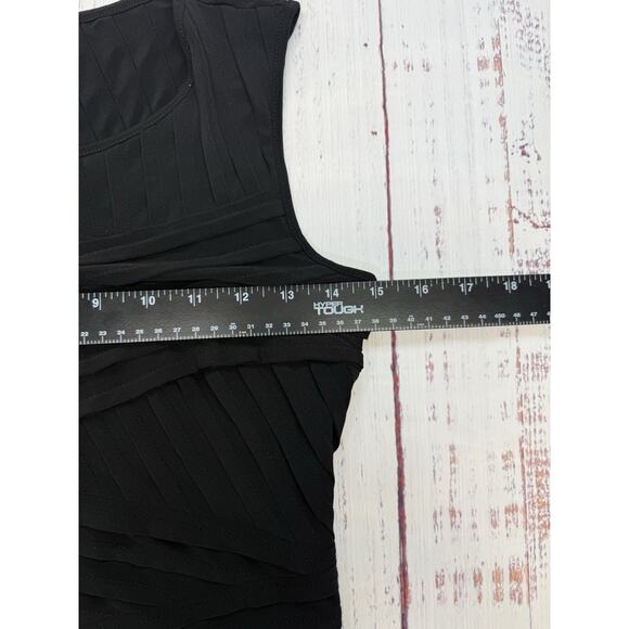 Calvin Klein Black Sleeveless Dress Women's Size S/P Pull Over Classic - Picture 3 of 5